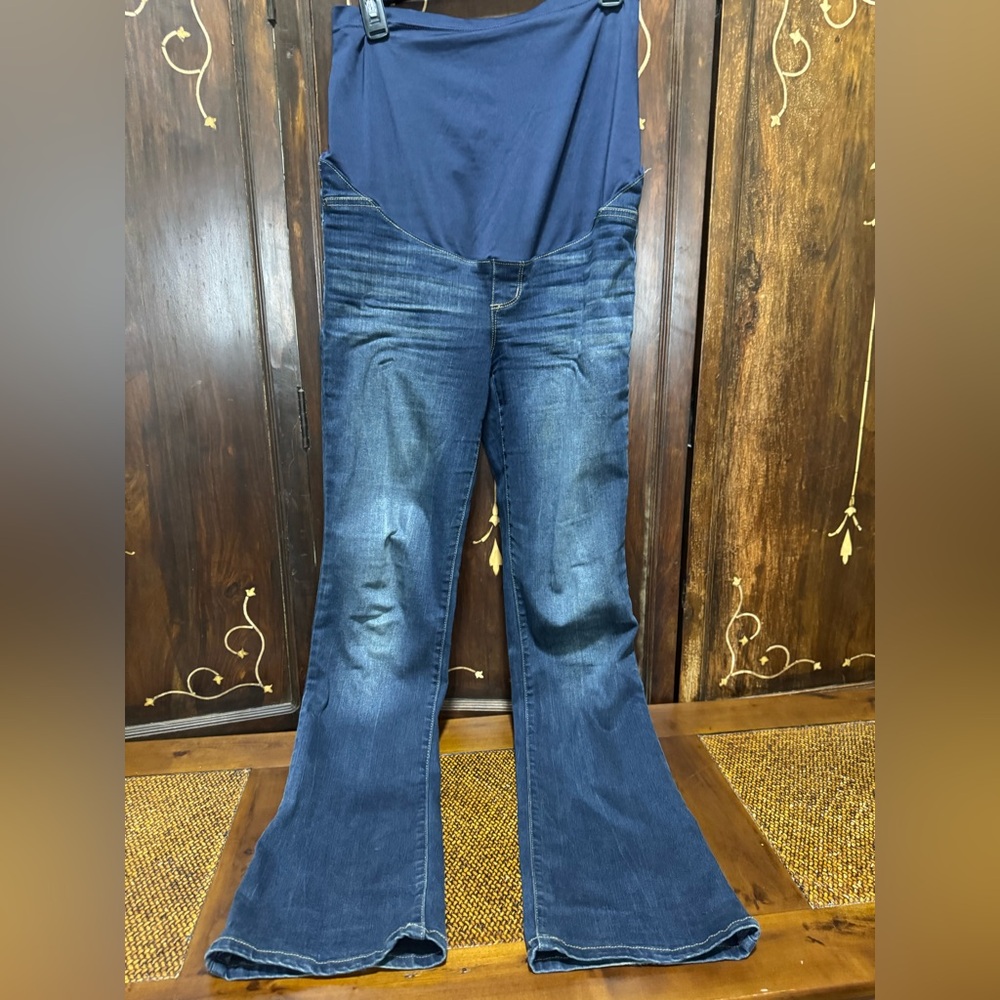 Women's Blue Maternity Jeans by Marisol